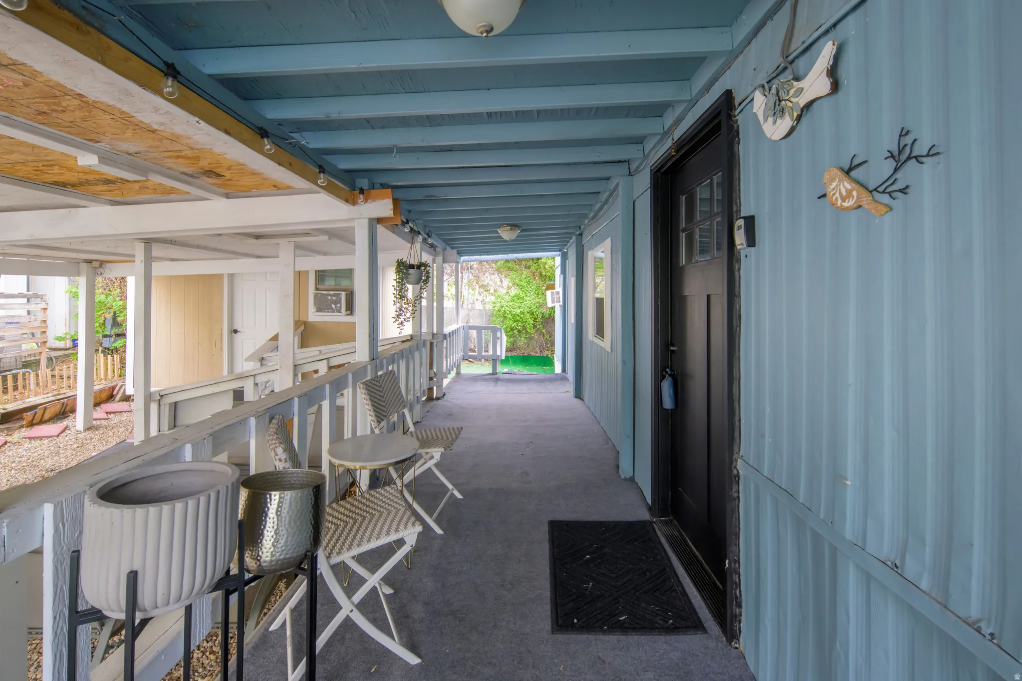 View of patio