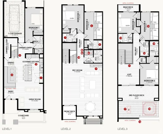 The Monterey Floor Plan