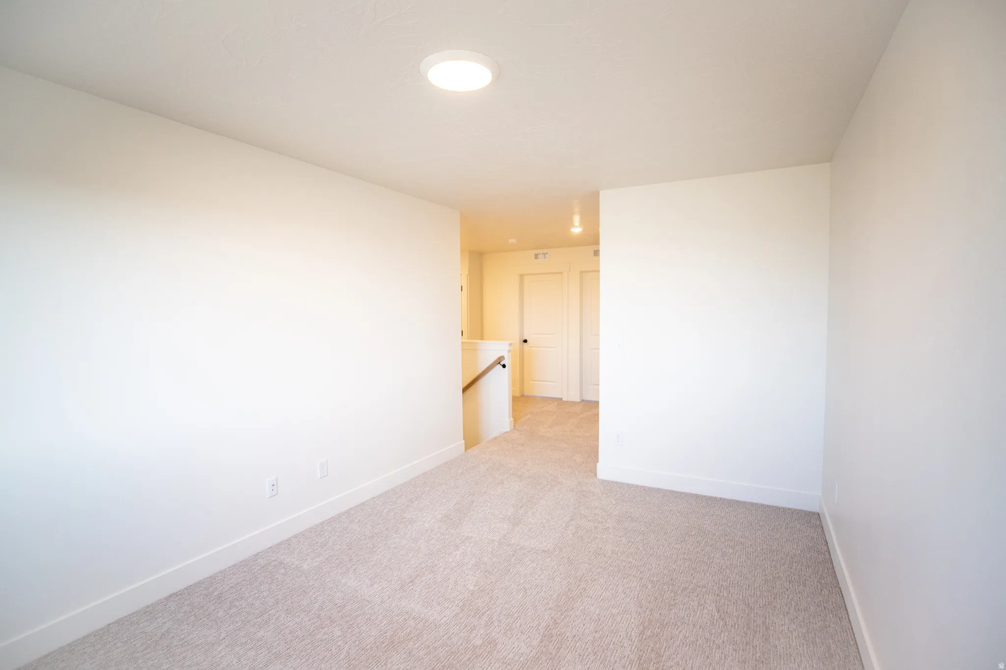 Open loft area on second level