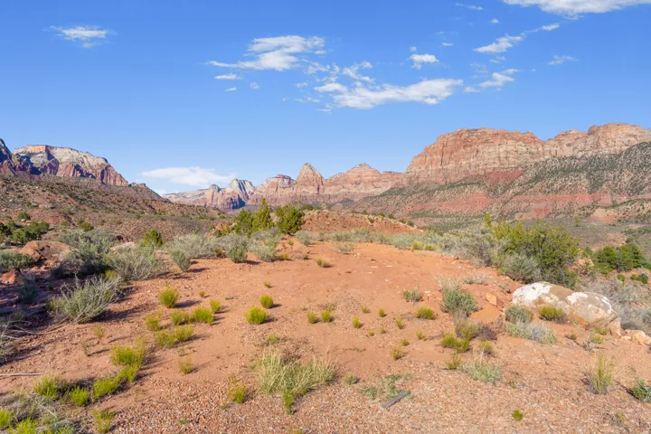 View of mountain backdrop