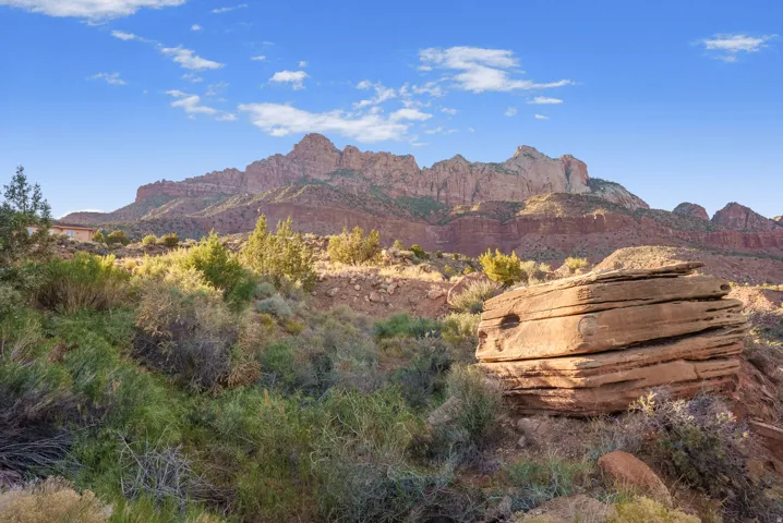 View of mountain backdrop
