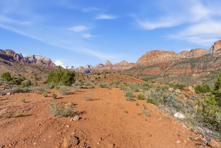 View of mountain backdrop