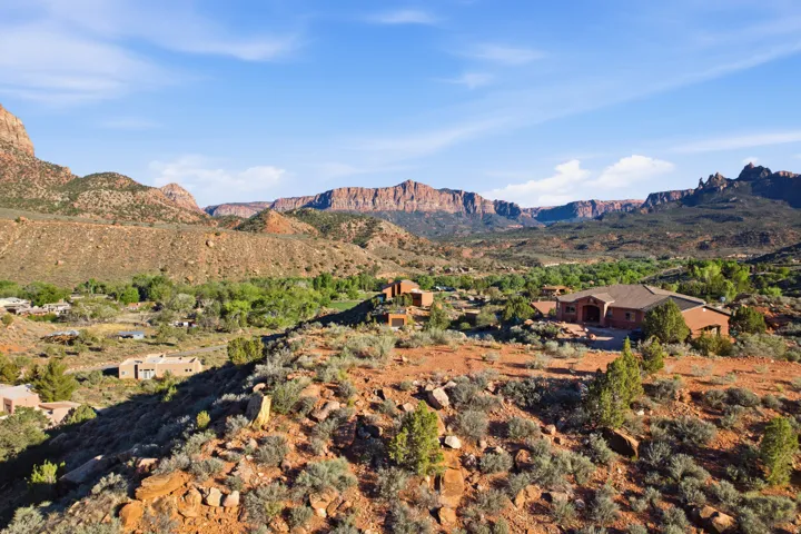 View of mountain backdrop