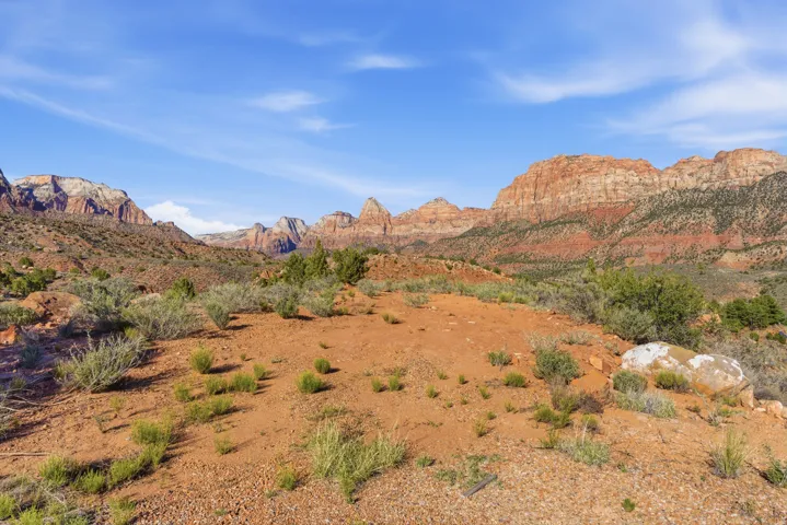 View of mountain background