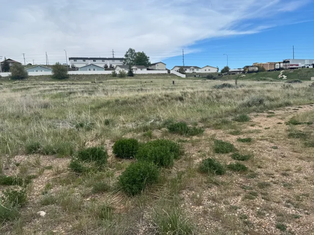 View of yard featuring a residential view
