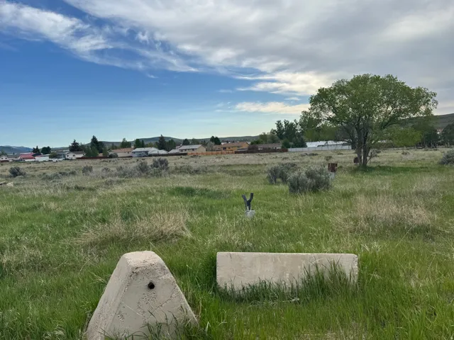 View of yard featuring a view of countryside