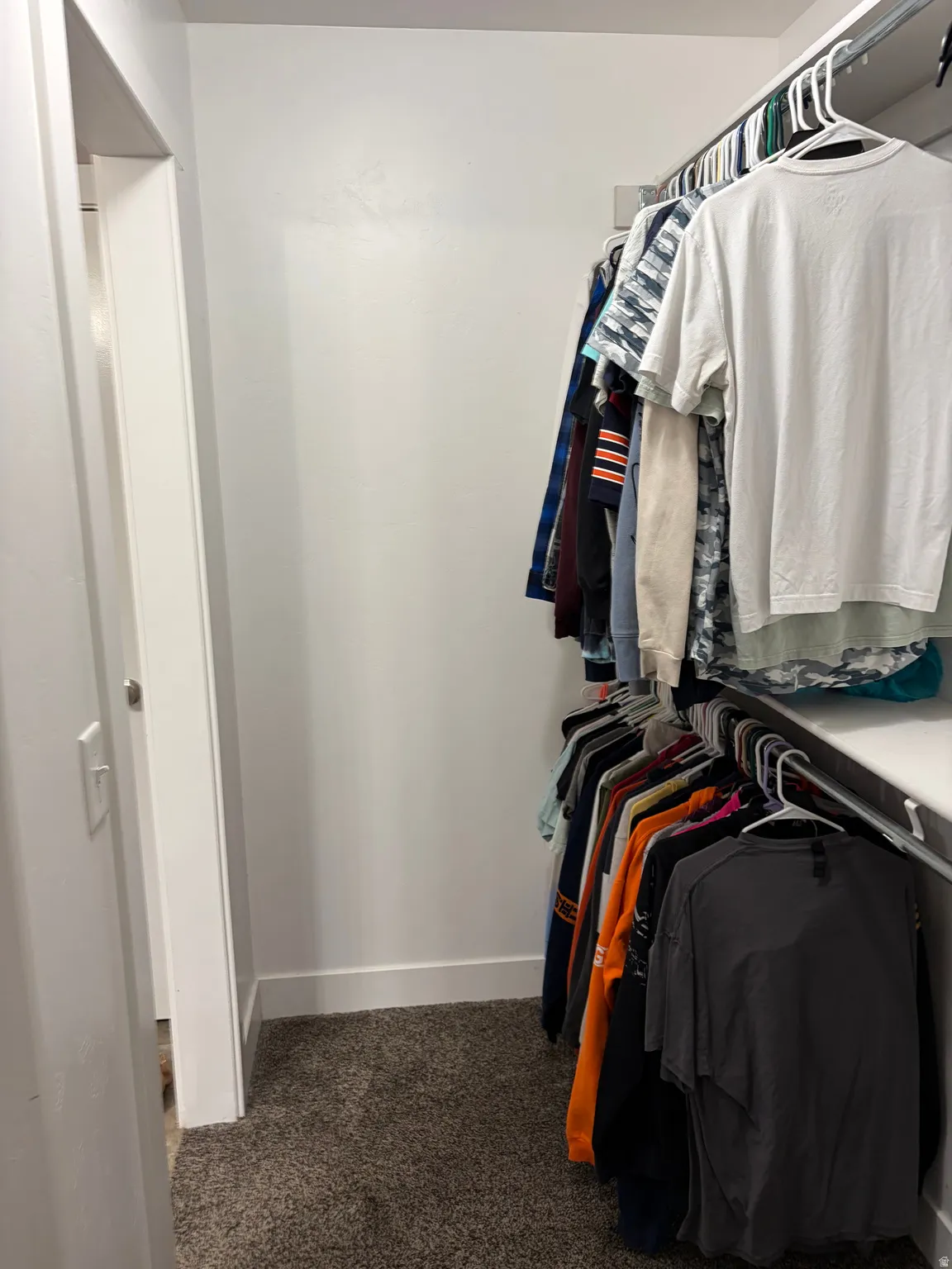 Master walk in closet
