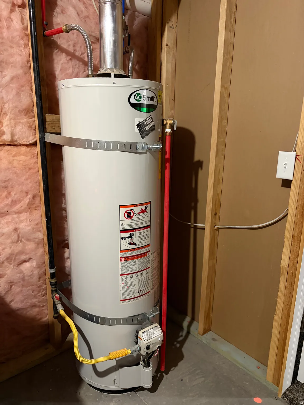 Utilities with water heater