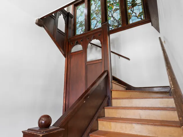 View of stairs