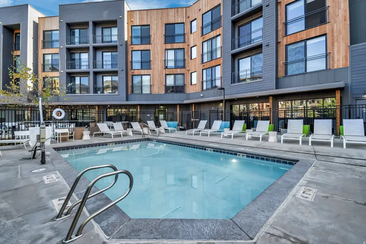 View of community pool