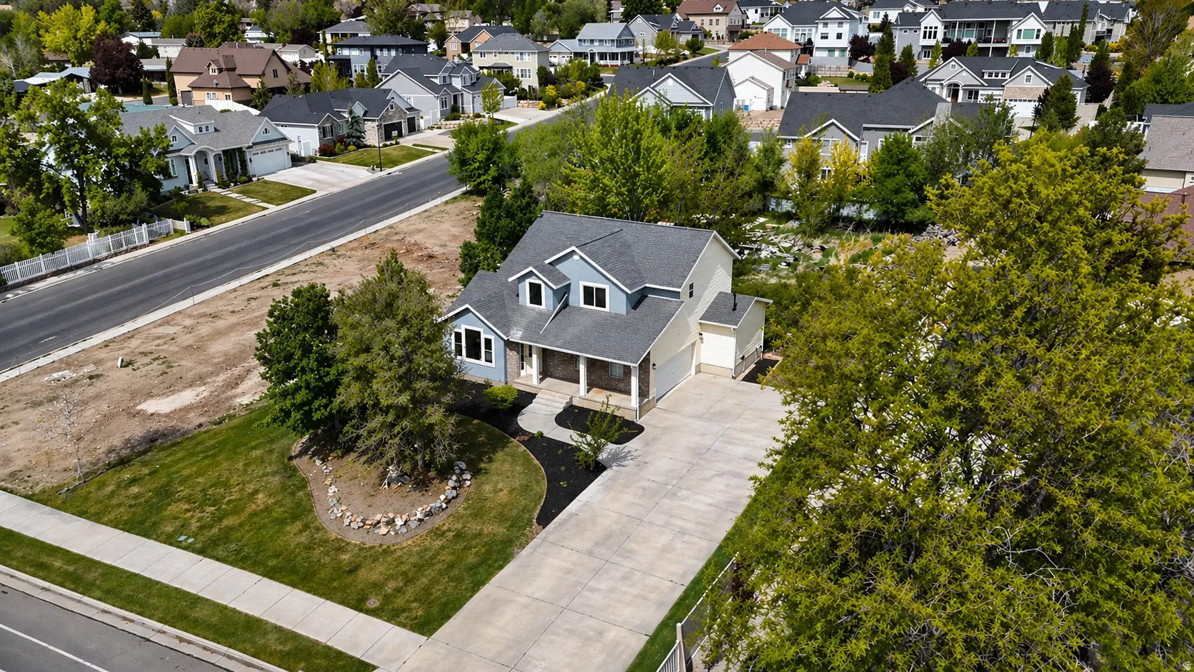 View of subject property