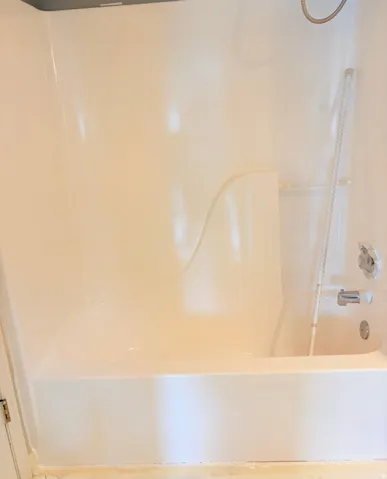 Full bath with bathing tub / shower combination