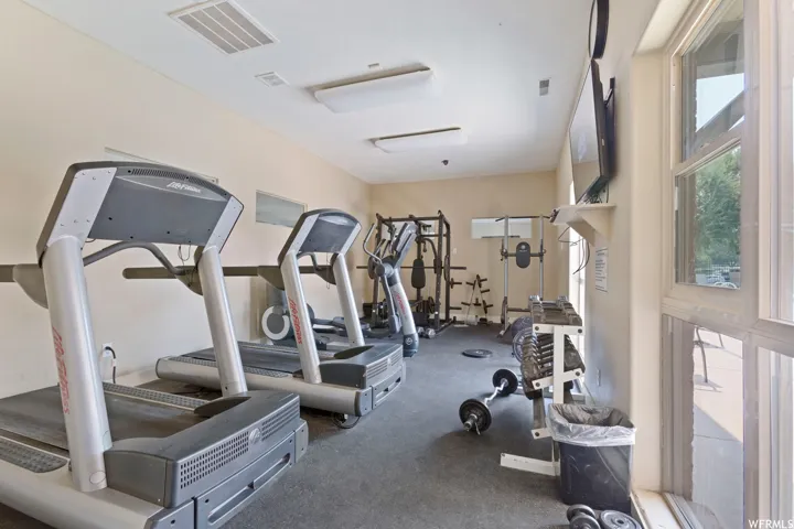 View of gym