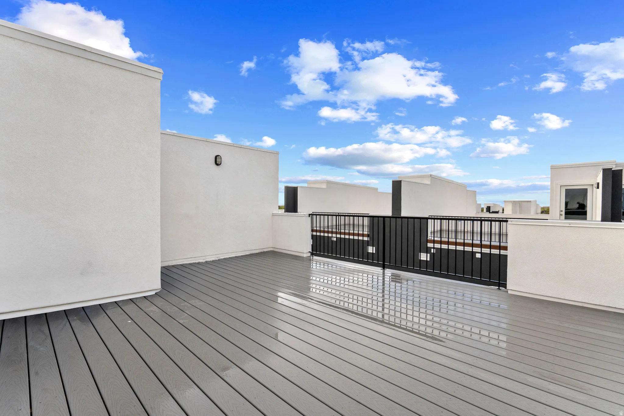 View of deck