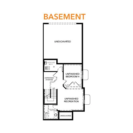View of home floor plan