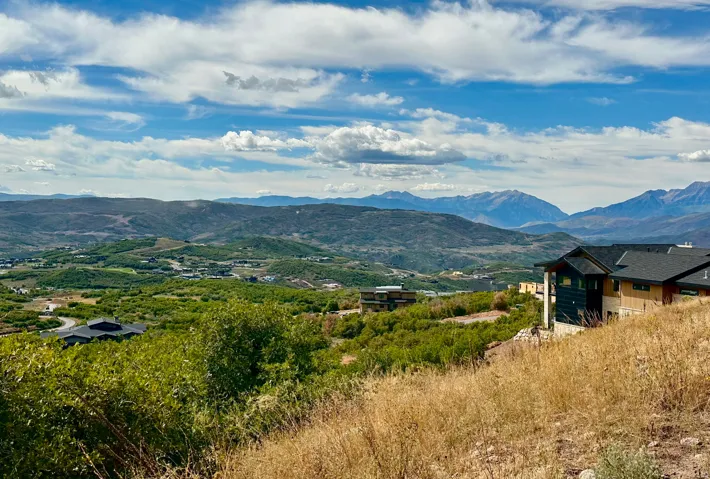 View of mountain backdrop