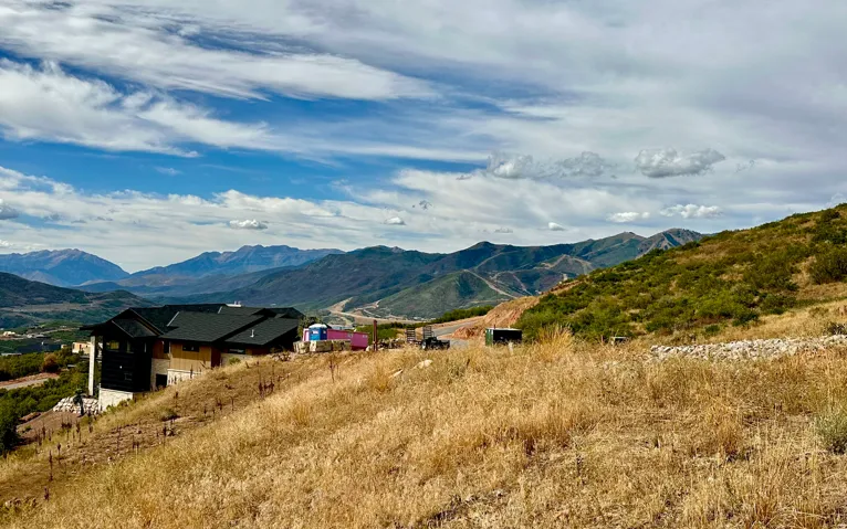 View of mountain backdrop