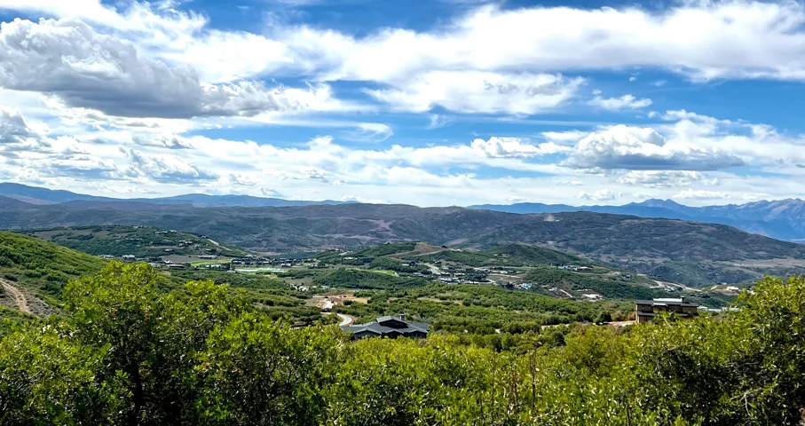 View of mountain background