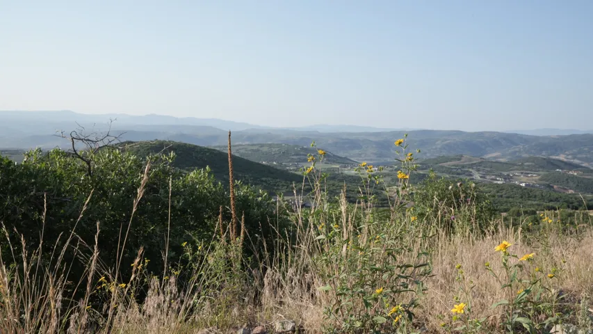 View of mountain backdrop