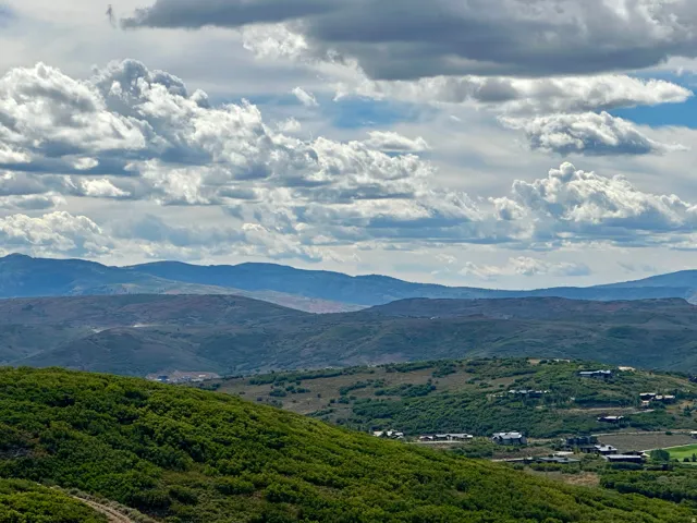 View of mountain backdrop