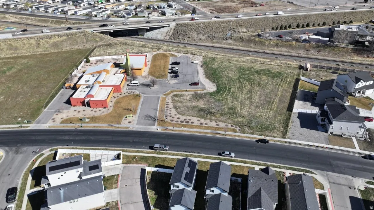 Aerial view of property's location