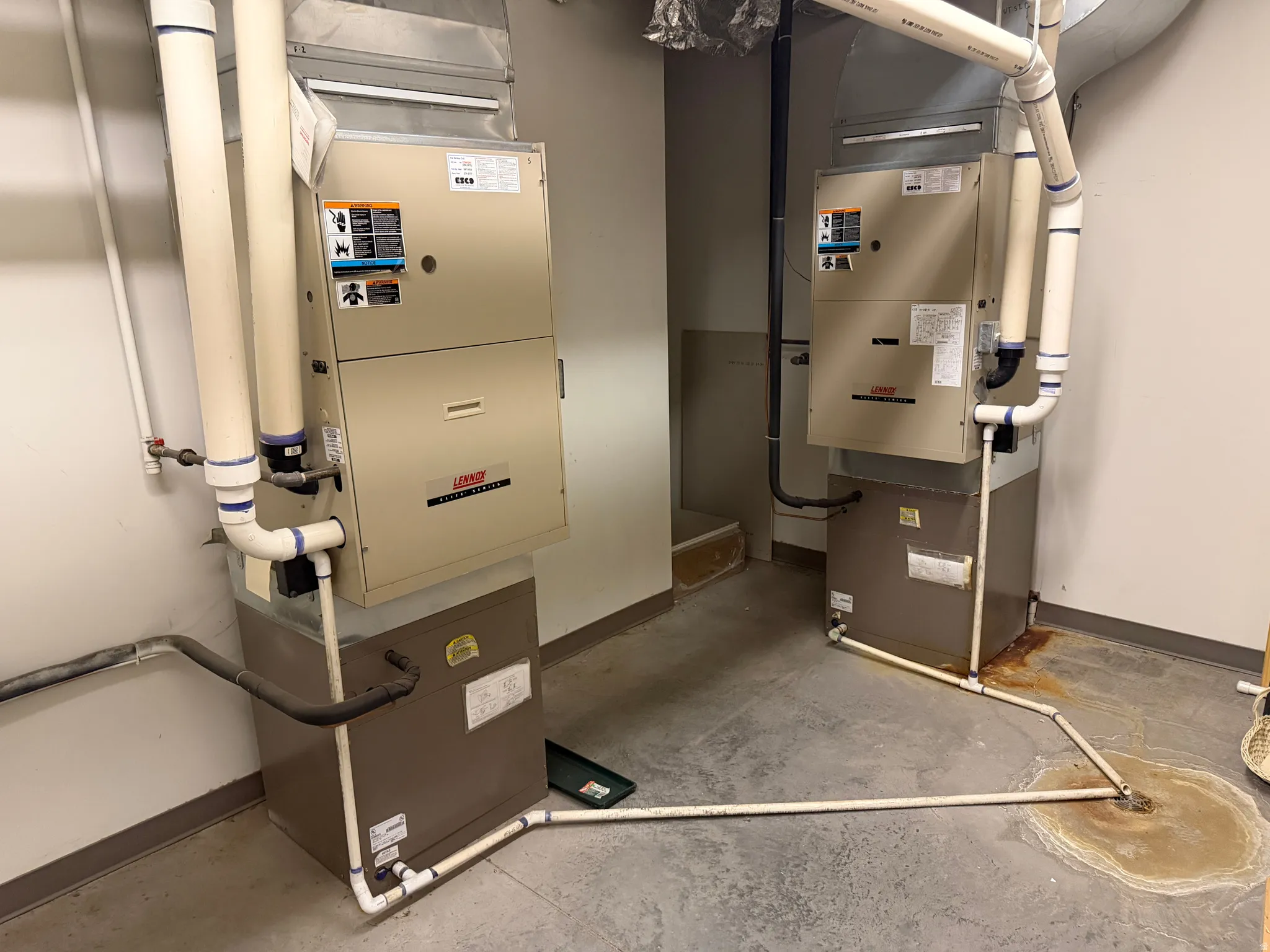 Utilities featuring heating unit