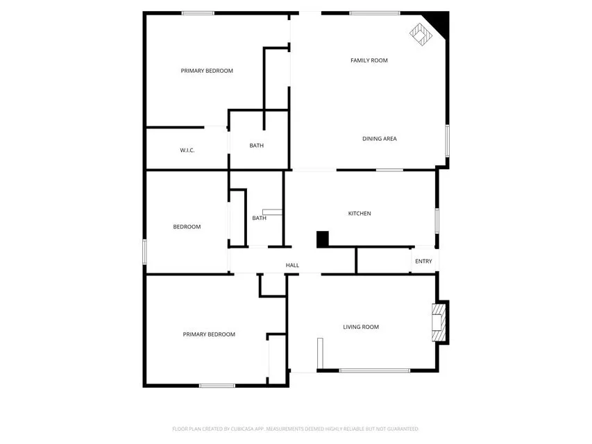 View of home floor plan