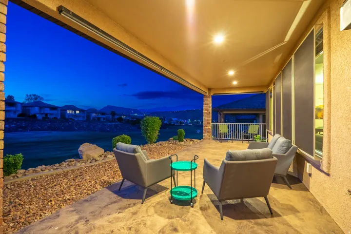 View of patio featuring outdoor furniture