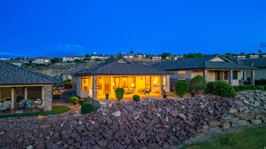 Rear view of house featuring a patio area