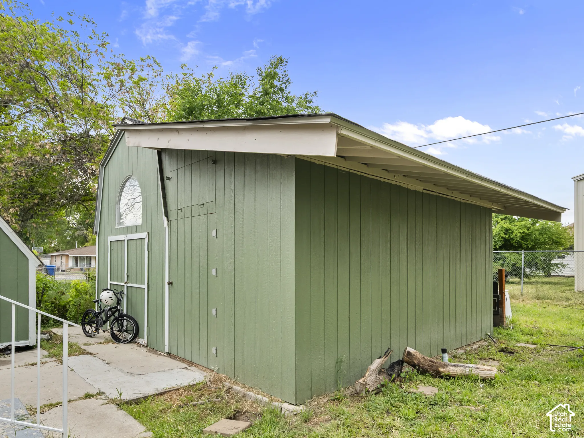 View of outdoor structure
