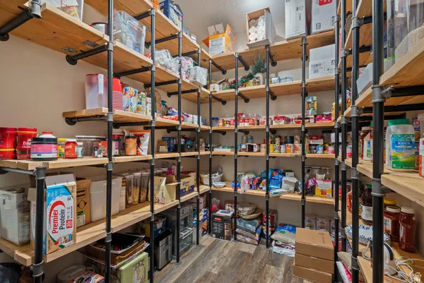 View of storage room