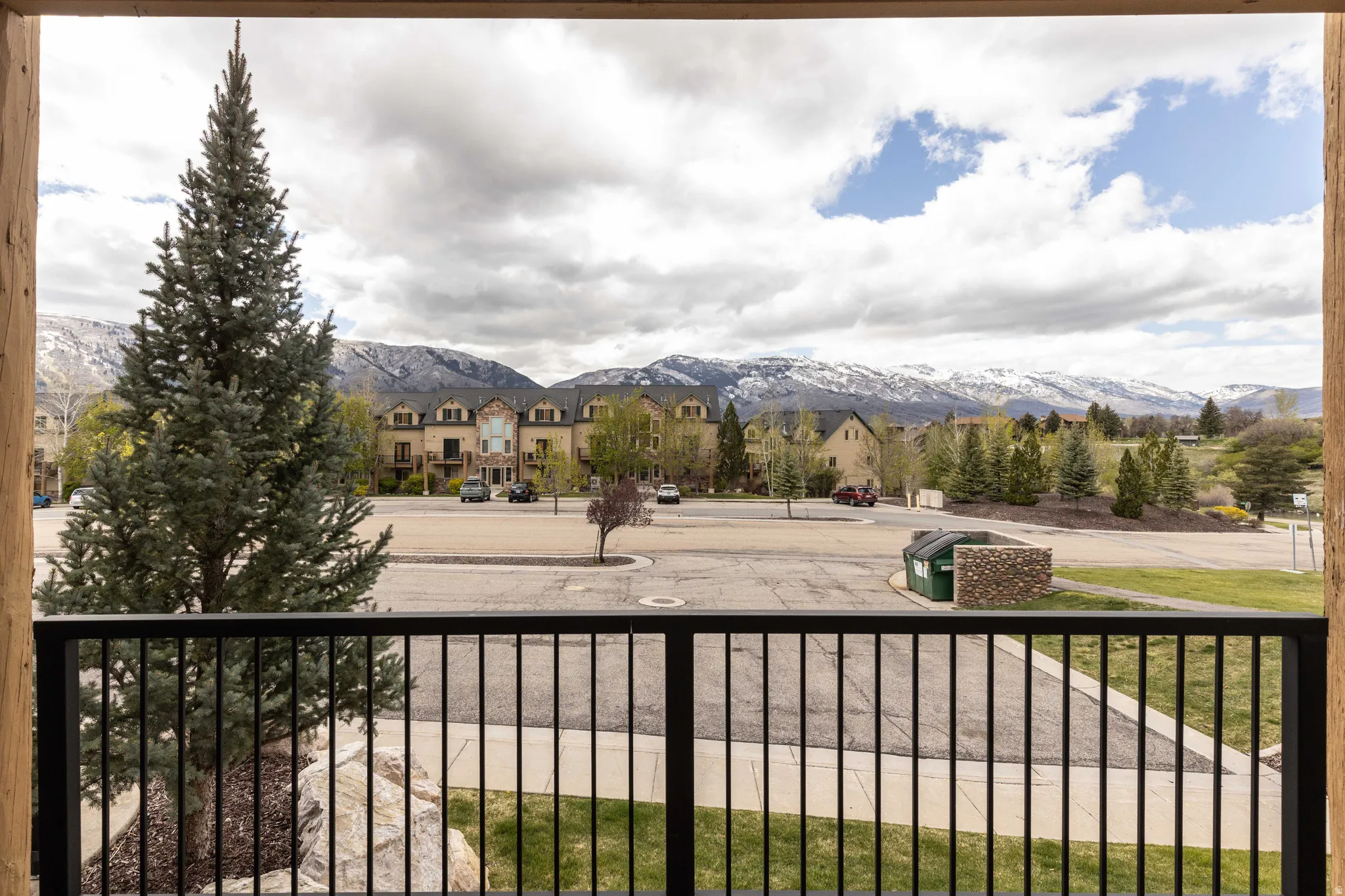 View of mountain backdrop