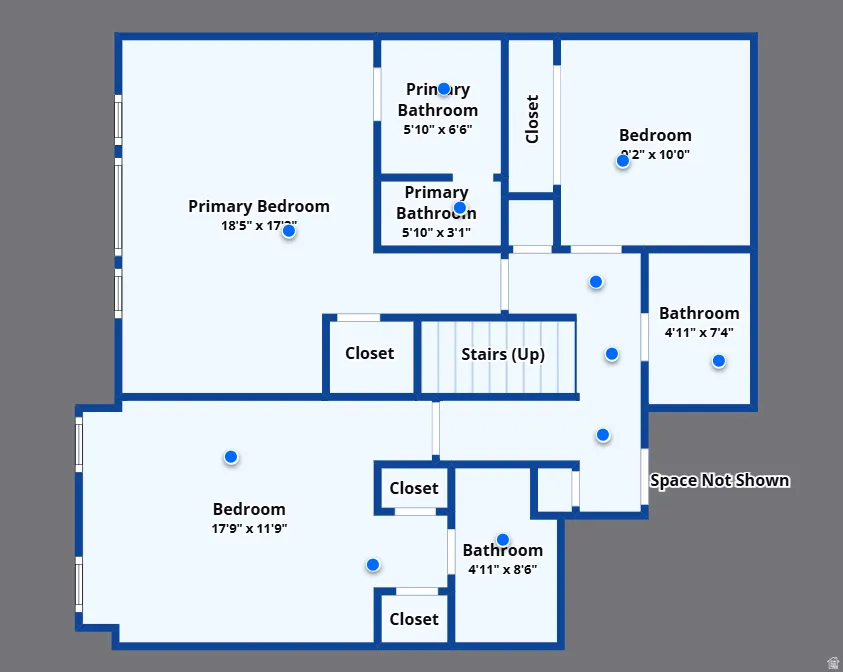 View of floor plan / room layout