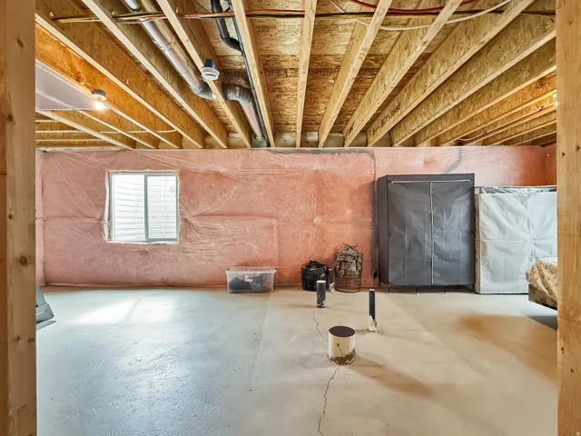View of basement