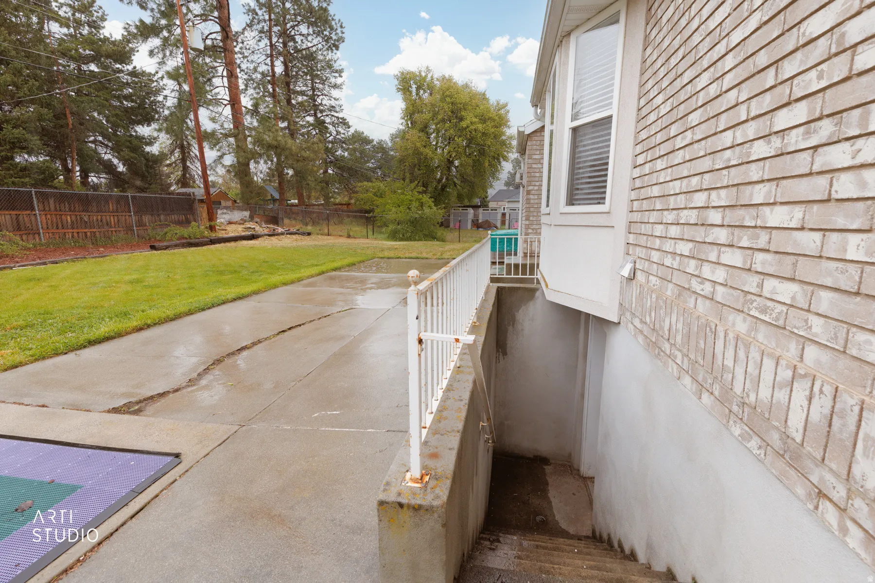 View of patio