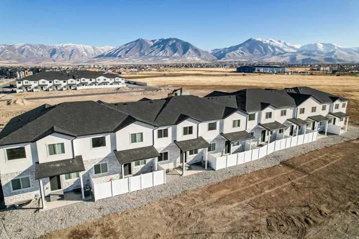 Aerial view of mountains