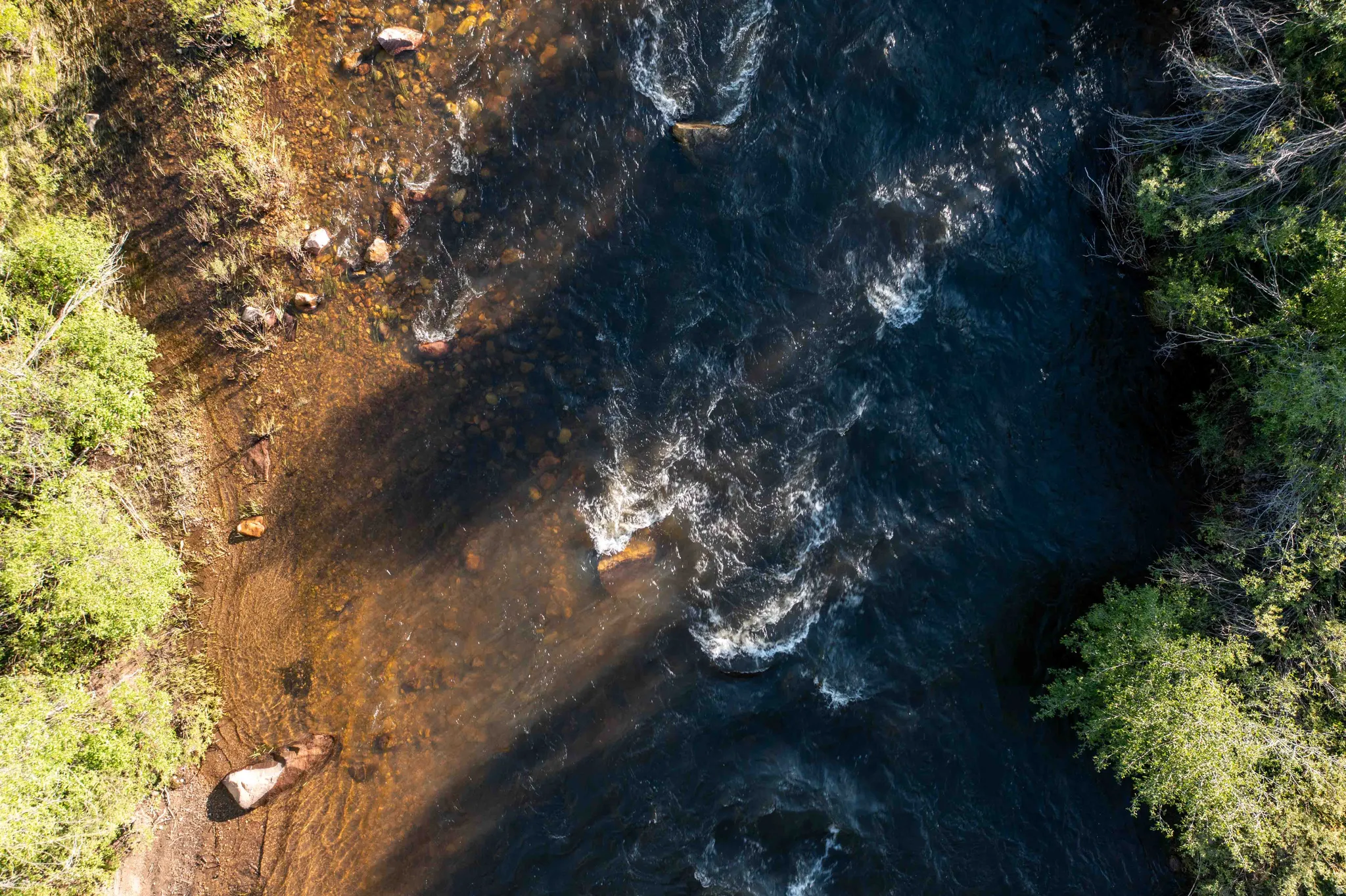 Aerial view of property's location