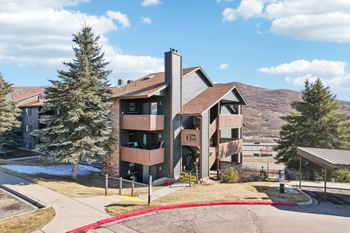 View of apartment building / complex with a mountain view