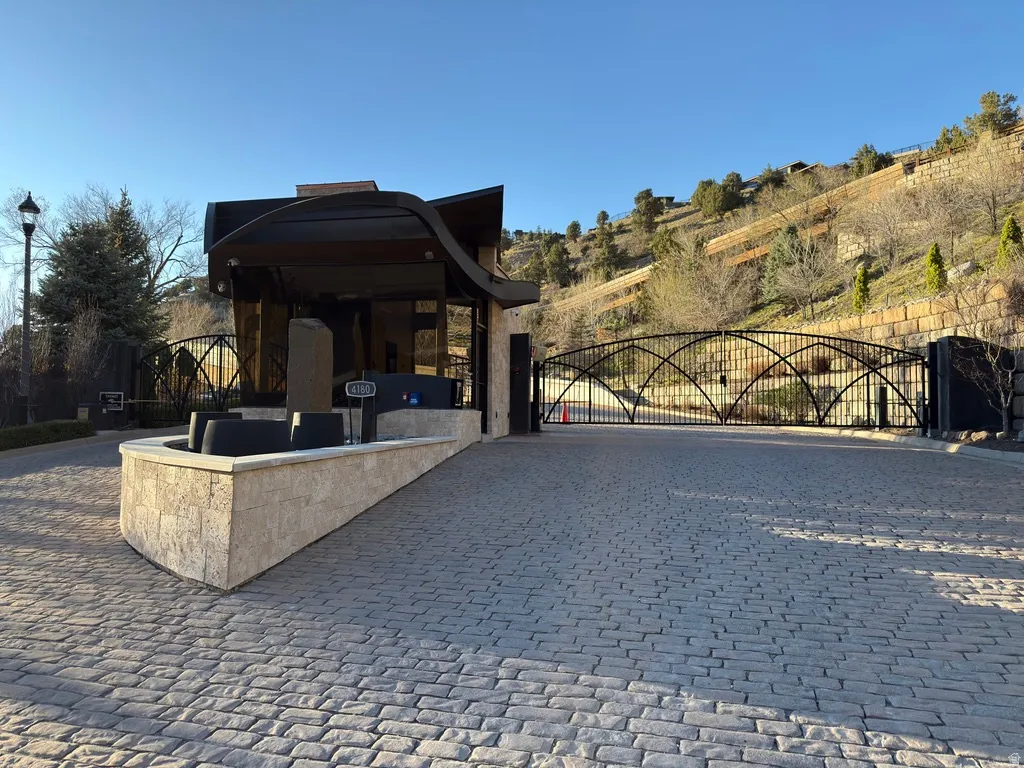 View of gate