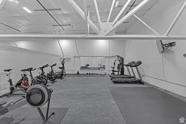 View of exercise room