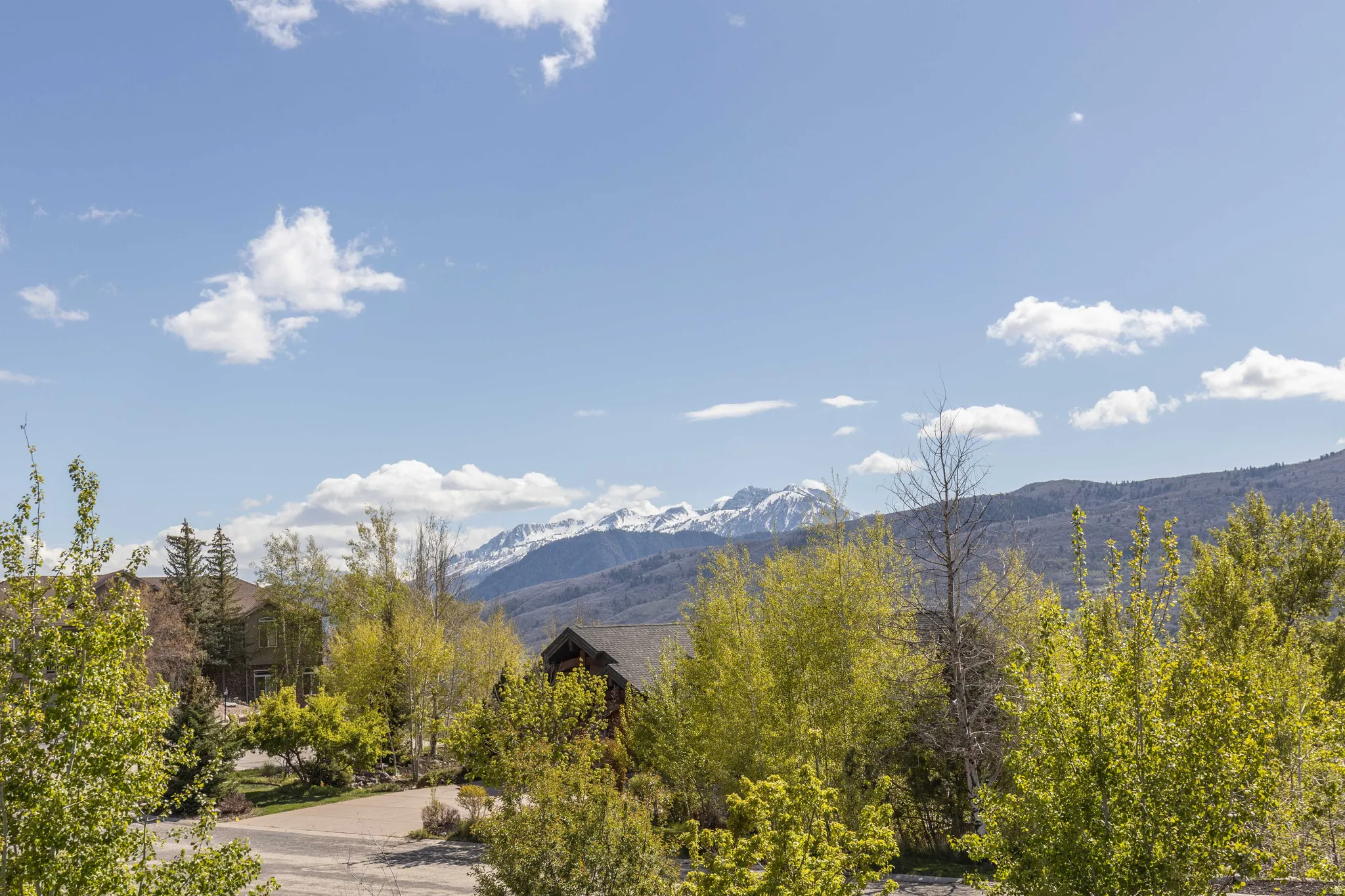 View of mountain background