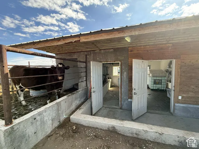 Doorway to property