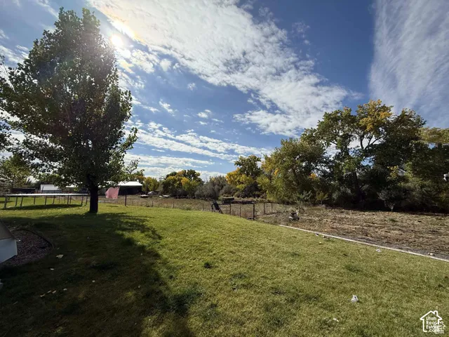 View of yard featuring a rural view
