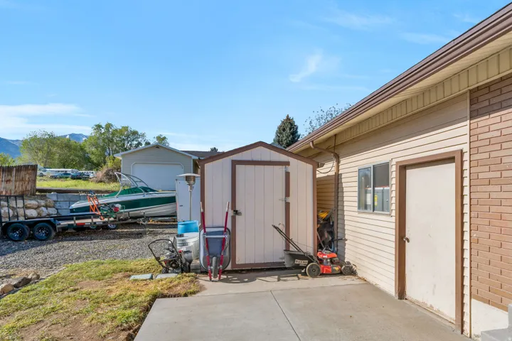 View of shed
