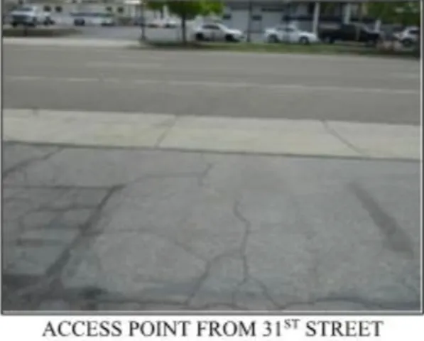 View of asphalt street