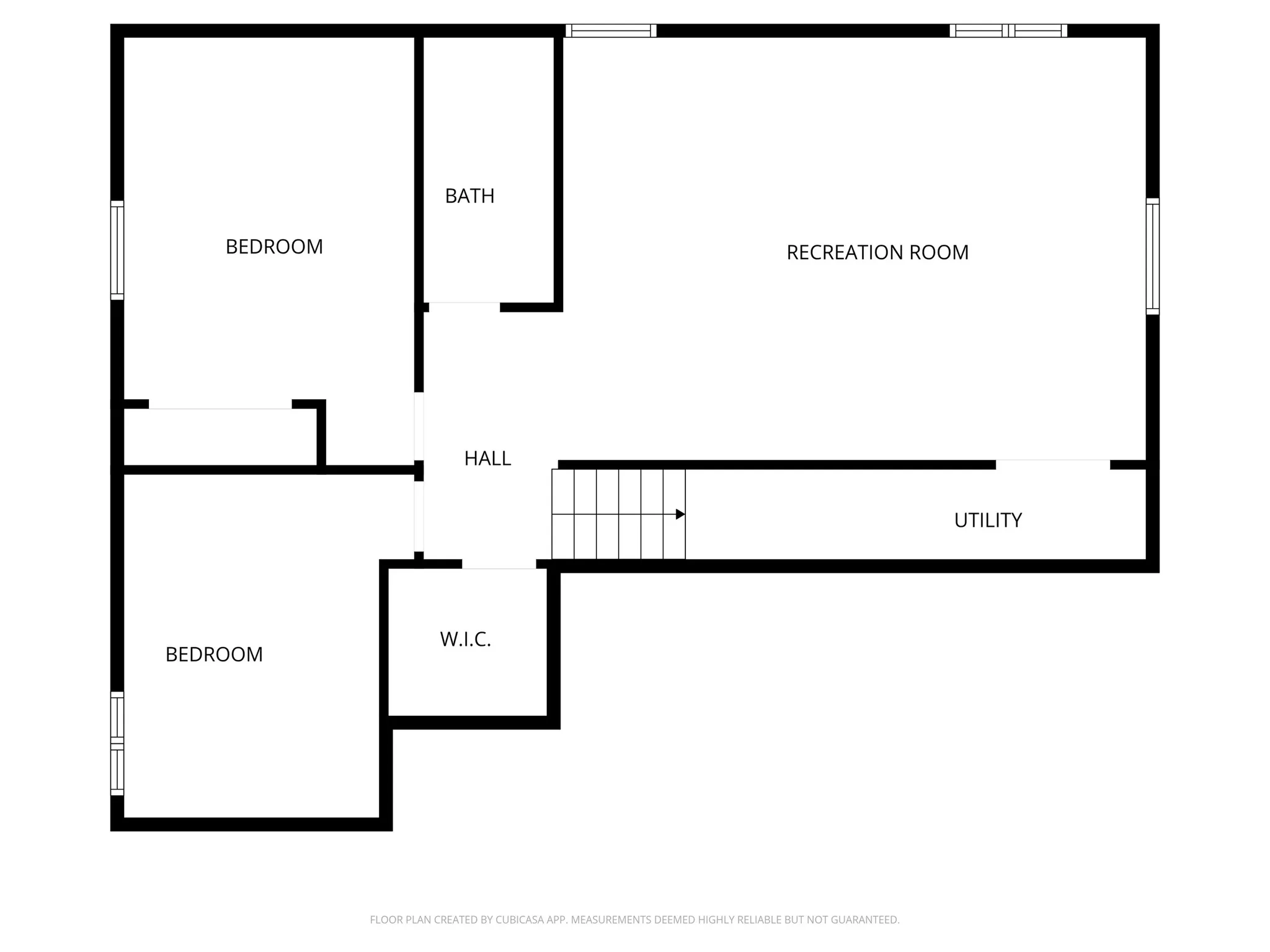 View of room layout
