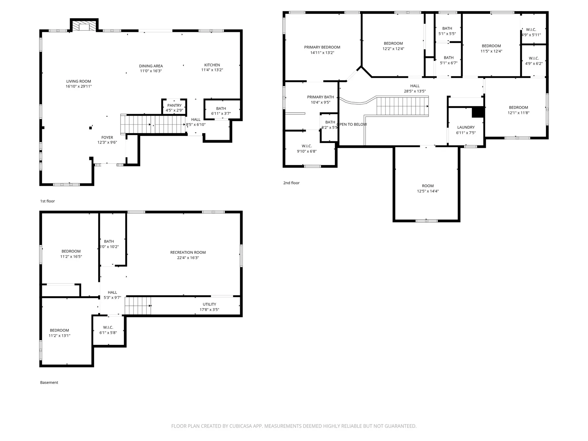 View of floor plan / room layout