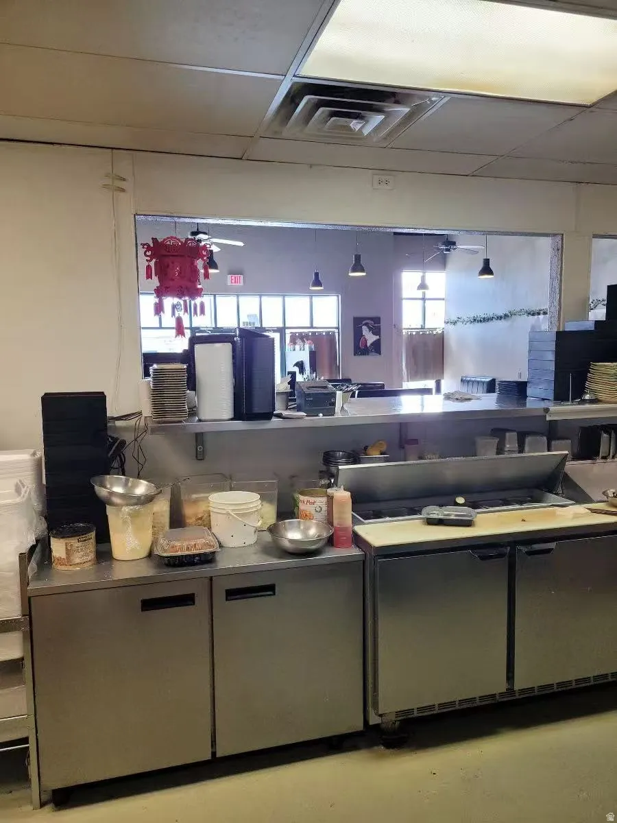 View of kitchen