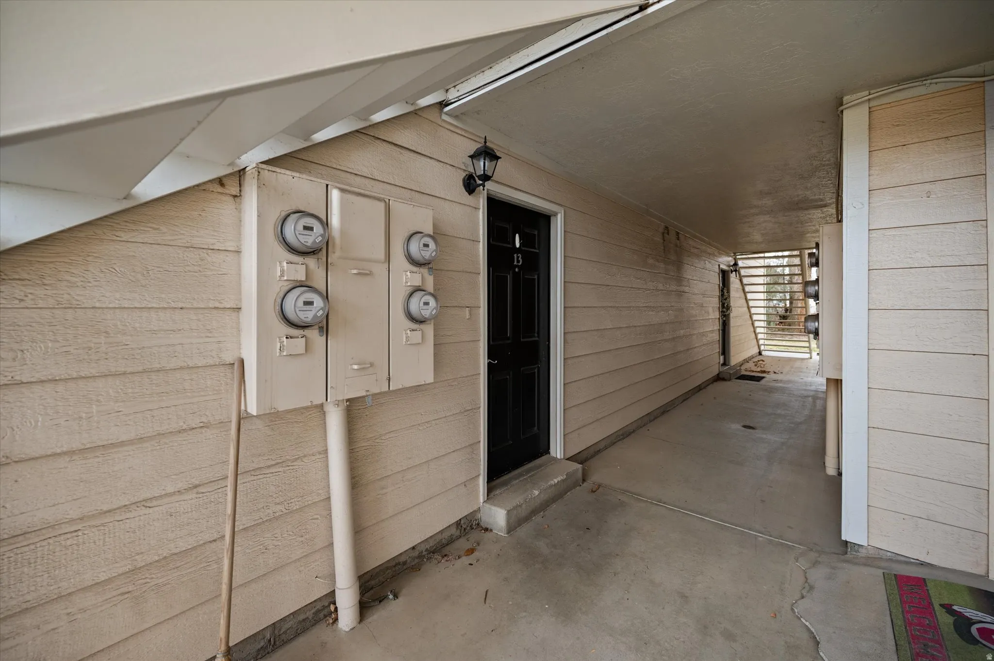 Entrance to property