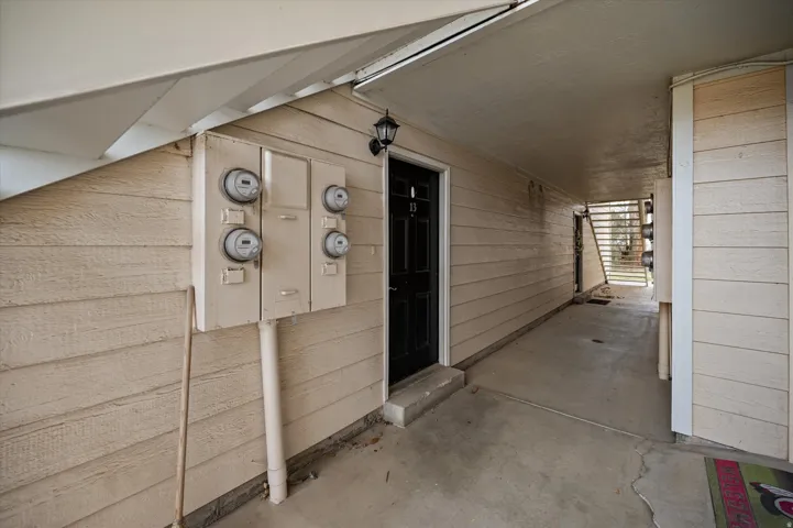 Entrance to property